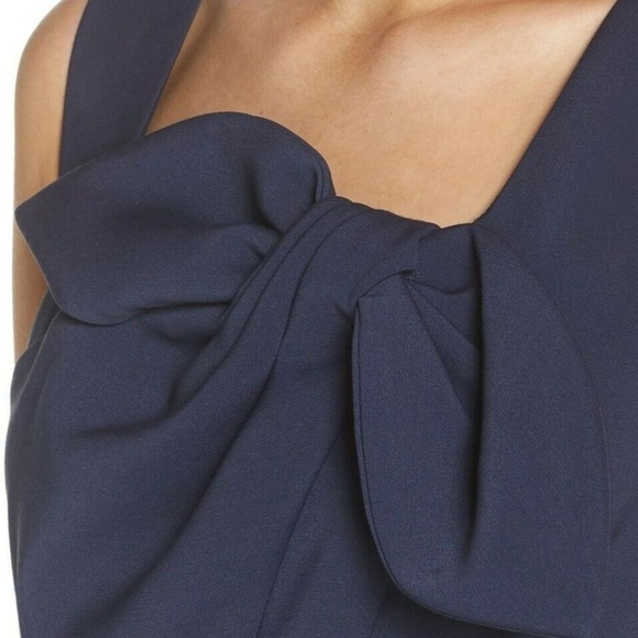 Gal Meets Glam Zoe Bow Neckline Fit & Flare Dress - Picture 7 of 7